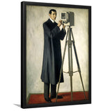 The Man And Old Toy Framed Art Prints Wall Decor, Framed Picture, Large Picture