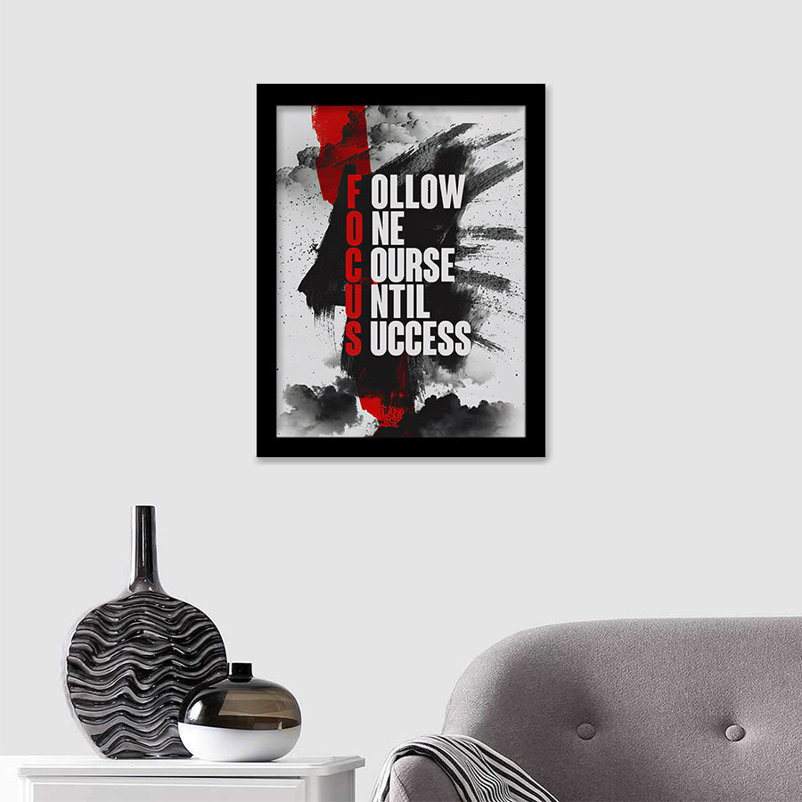 The Meaning Of Focus Framed Art Prints - Framed Prints, Painting Prints, Prints for Sale, Painting Art