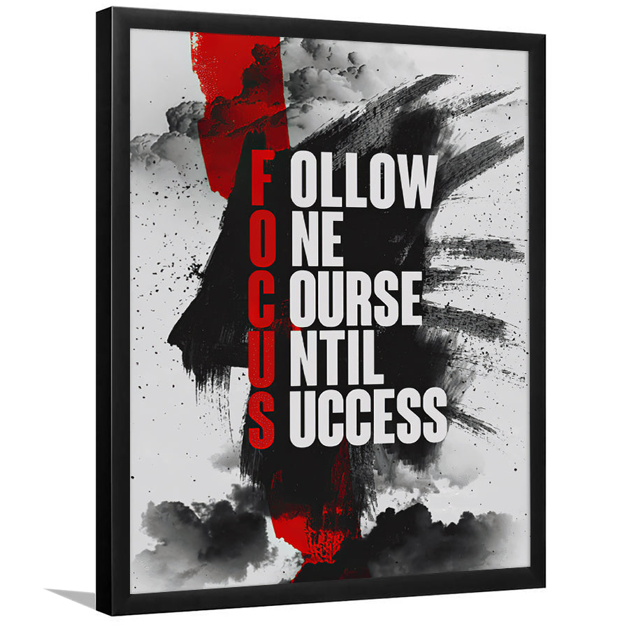 The Meaning Of Focus Framed Art Prints - Framed Prints, Painting Prints, Prints for Sale, Painting Art
