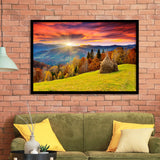 The mountain autumn landscape with colorful forestjpeg Framed Art Prints Wall Decor - Painting Art, Wall Art, Home Decor