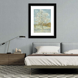 The pink peach tree_Vincent Van Gogh-Art Print,Frame Art,Plexiglass Cover