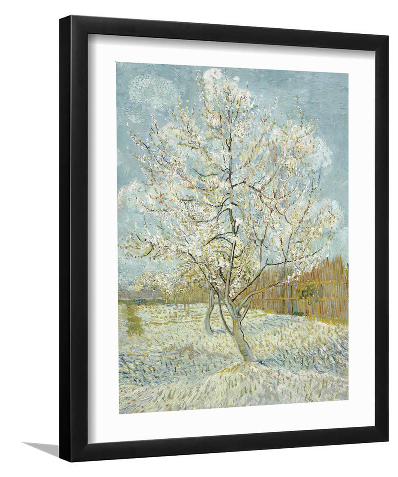 The pink peach tree_Vincent Van Gogh-Art Print,Frame Art,Plexiglass Cover