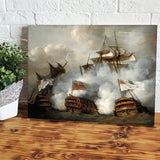 Third Battle Of Ushant Between Great Britain And France 1794 Canvas Wall Art - Canvas Prints, Prints For Sale, Painting Canvas,Canvas On Sale
