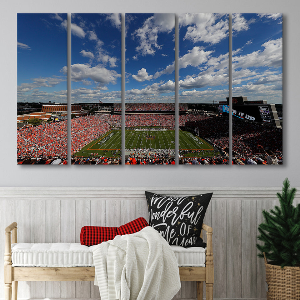 Thompson Stadium Arena, Stadium Canvas, Sport Art, Gift for him, Multi Panels B, Canvas Prints Wall Art Decor
