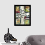 Through Christ Who Gives Me Strength Framed Art Prints - Framed Painting, Painting Art, Prints for Sale,Wall Art,Wall Decor