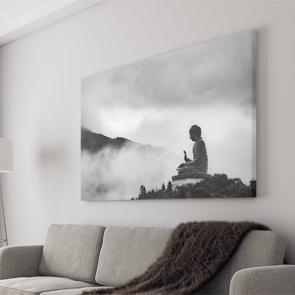 Tian Tan Buddha Ngong Ping Lantau Island Hong Kong  Canvas Prints - Painting Canvas, Canvas Art, Prints for Sale, Wall Art