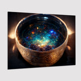Tibetan Bowl Filled With Cosmic Soup, Poster Art, Poster Print Wall Art Decor