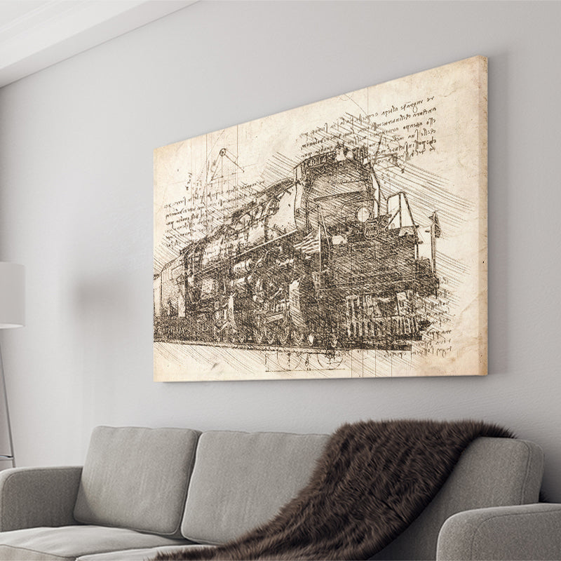 Tickets Dwindling For Union Pacific Vintage Train Ride In Louisiana Canvas Prints Wall Art - Painting Canvas, Painting Prints, Home Decor