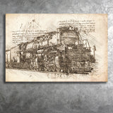 Tickets Dwindling For Union Pacific Vintage Train Ride In Louisiana Canvas Prints Wall Art - Painting Canvas, Painting Prints, Home Decor