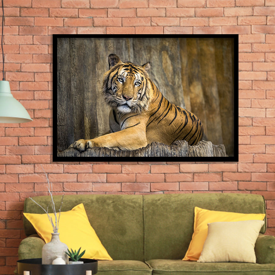 Tiger Printing Art Big Cat Wild Animal Art Framed Art Prints Wall Decor - Painting Prints, Framed Picture, Home Decor
