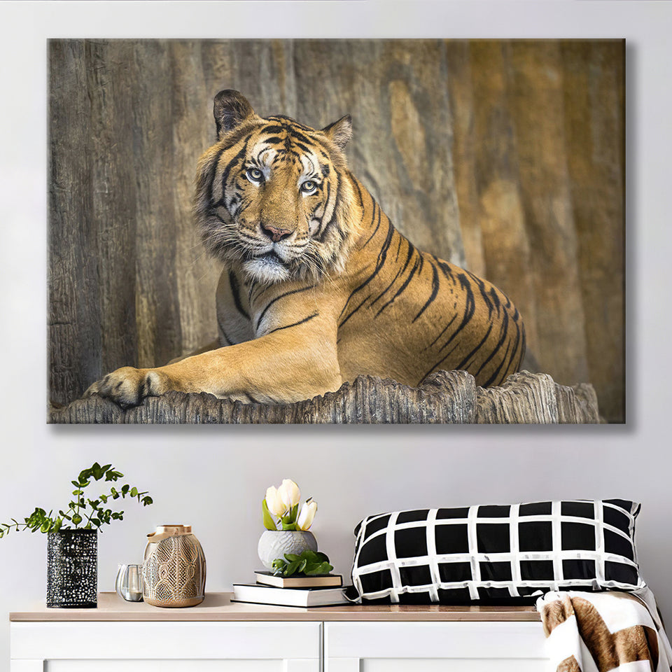 Tiger Printing Art Big Cat Wild Animal Art Canvas Prints Wall Art Decor - Paiting Canvas, Art Prints, Wall Decor, For Sale