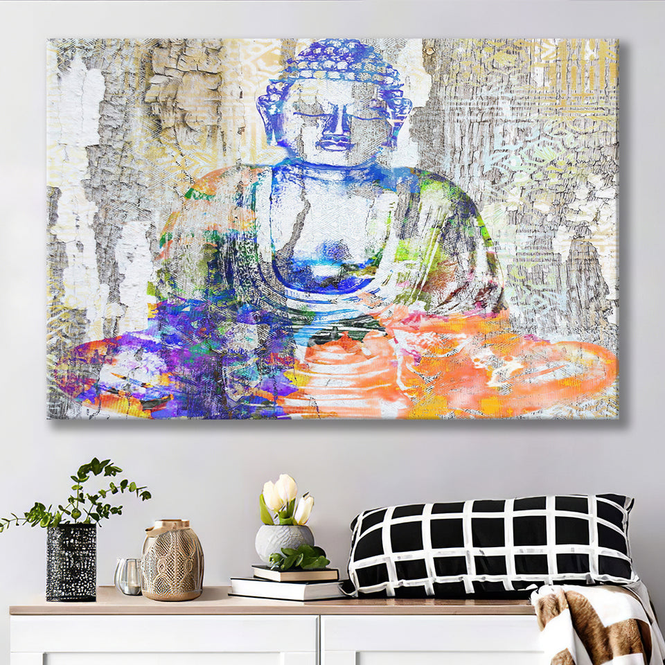 Timeless Buddha Ii Canvas Prints - Painting Canvas, Canvas Art, Prints for Sale, Wall Art, Wall Decor