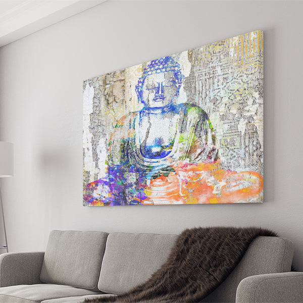 Timeless Buddha Ii Canvas Prints - Painting Canvas, Canvas Art, Prints for Sale, Wall Art, Wall Decor