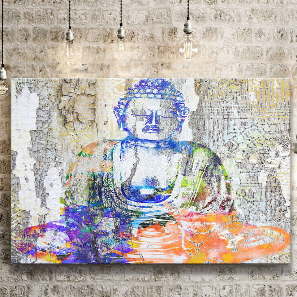 Timeless Buddha Ii Canvas Prints - Painting Canvas, Canvas Art, Prints for Sale, Wall Art, Wall Decor