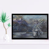 Tirpitz Norway 1995 Framed Art Prints Wall Decor - Painting Art, Framed Picture, Home Decor, For Sale