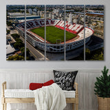 Tomas Adolfo Ducó Stadium, Stadium Canvas, Sport Art, Gift for him,100 Multi Panels B, Canvas Prints Wall Art Decor