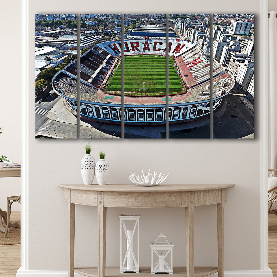 Tomas Adolfo Ducó Stadium, Stadium Canvas, Sport Art, Gift for him, Multi Panels B, Canvas Prints Wall Art Decor