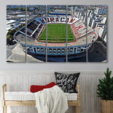 Tomas Adolfo Ducó Stadium, Stadium Canvas, Sport Art, Gift for him, Multi Panels B, Canvas Prints Wall Art Decor