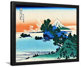 Shichiri beach in Sagami province - Mountain Art, Print Art, Frame Art