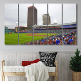 Toronto Blue Jays Stadium Canvas Prints Sahlen Field Wall Art,Multi Panels B,Sport Stadium Art Prints, Fan Gift