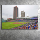 Toronto Blue Jays Stadium Canvas Prints Sahlen Field Wall Art,Sport Stadium Art Prints, Fan Gift, Wall Decor