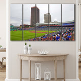 Toronto Blue Jays Stadium Canvas Prints Sahlen Field Wall Art,Multi Panels B,Sport Stadium Art Prints, Fan Gift