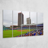 Toronto Blue Jays Stadium Canvas Prints Sahlen Field Wall Art,Multi Panels B,Sport Stadium Art Prints, Fan Gift