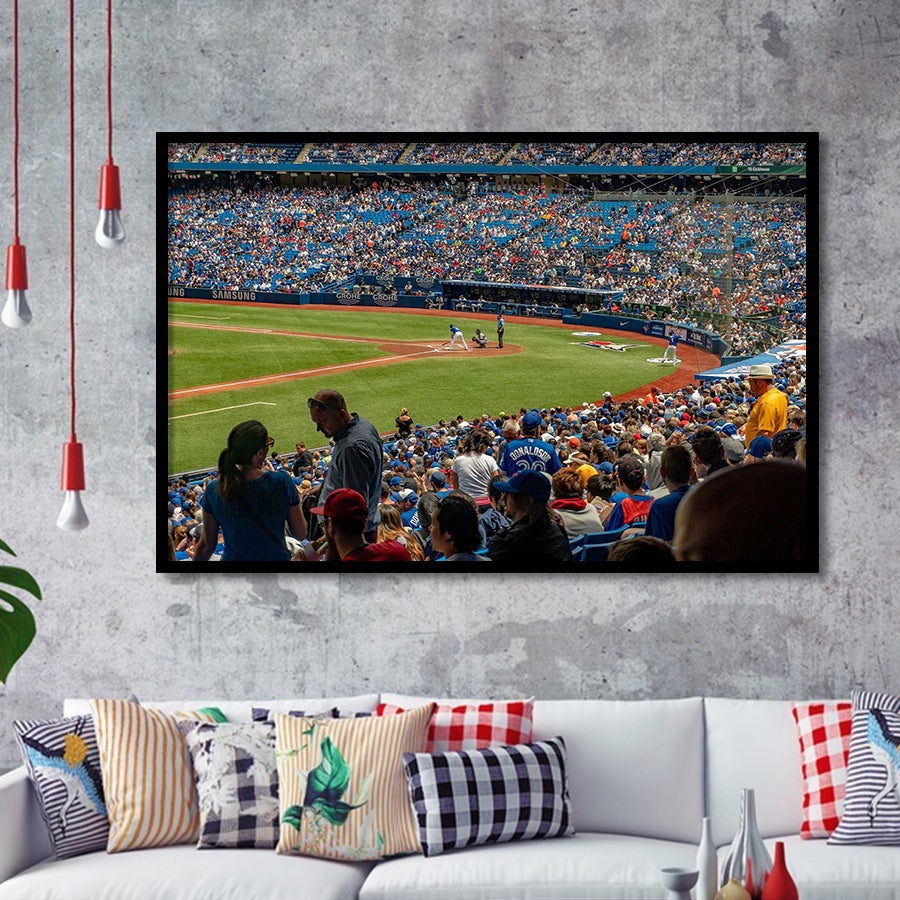 Toronto Bluejays Stadium Art Prints Rogers Centre Stadium Wall Art,Sport Stadium Art Prints, Fan Gift, Wall Decor