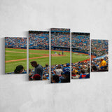 Toronto Bluejays Stadium Canvas Prints Rogers Centre Stadium Wall Art,Multi Panels,Sport Stadium Art Prints, Fan Gift