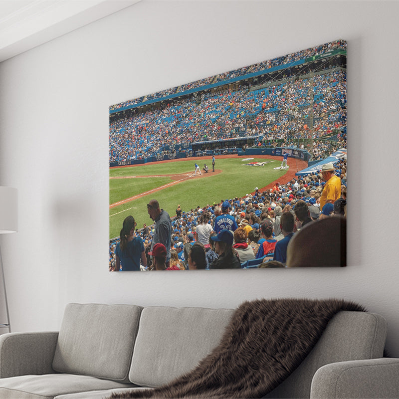 Toronto Bluejays Stadium Canvas Prints Rogers Centre Stadium Wall Art,Sport Stadium Art Prints, Fan Gift, Wall Decor