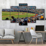 Toronto Bluejays Stadium Canvas Prints Rogers Centre Stadium Wall Art,Multi Panels,Sport Stadium Art Prints, Fan Gift