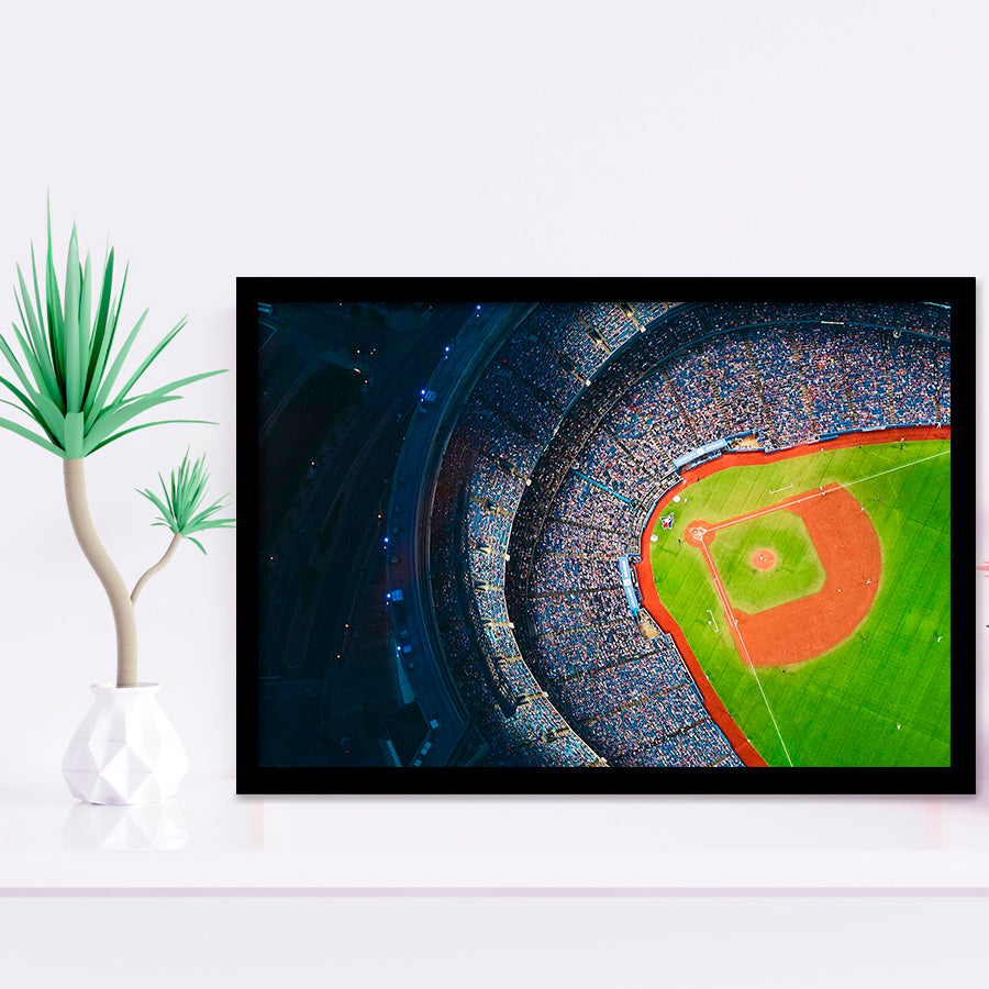 Toronto Bluejays Stadium Art Prints Rogers Centre Wall Art Aerial,Sport Stadium Art Prints, Fan Gift, Wall Decor