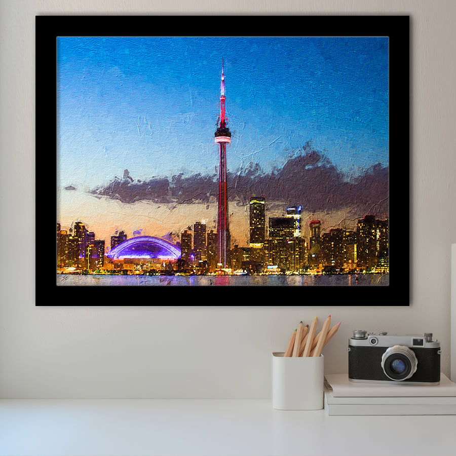 Toronto City Framed Art Prints Wall Decor - Painting Prints, Framed Picture, Home Decor