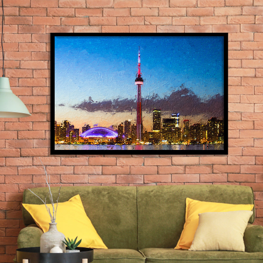 Toronto City Framed Art Prints Wall Decor - Painting Prints, Framed Picture, Home Decor