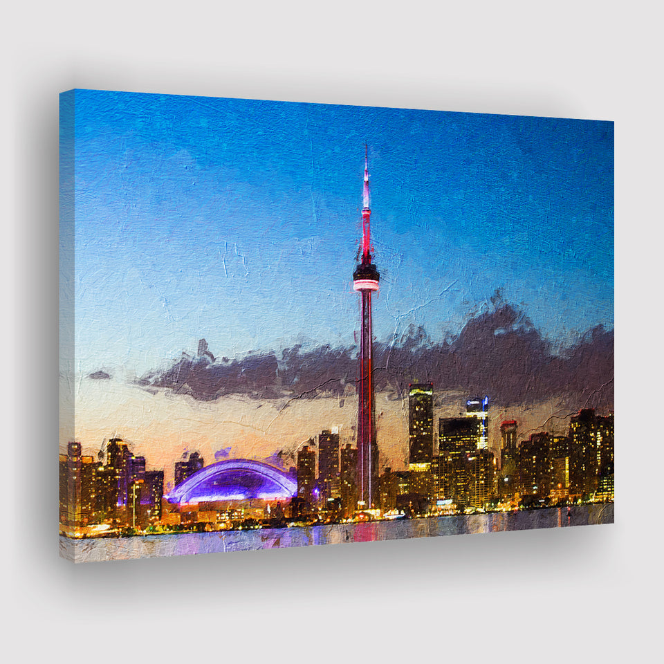 Toronto City Canvas Prints Wall Art Decor - Paiting Canvas, Art Prints, Wall Decor, For Sale