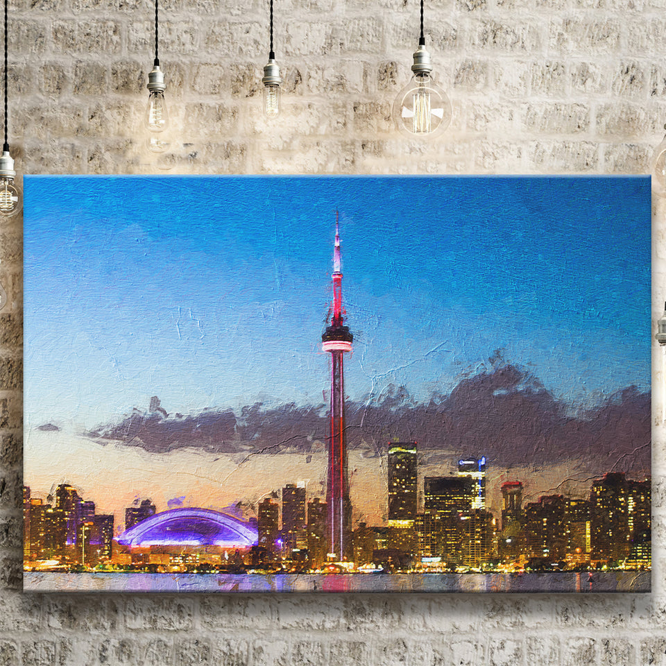 Toronto City Canvas Prints Wall Art Decor - Paiting Canvas, Art Prints, Wall Decor, For Sale