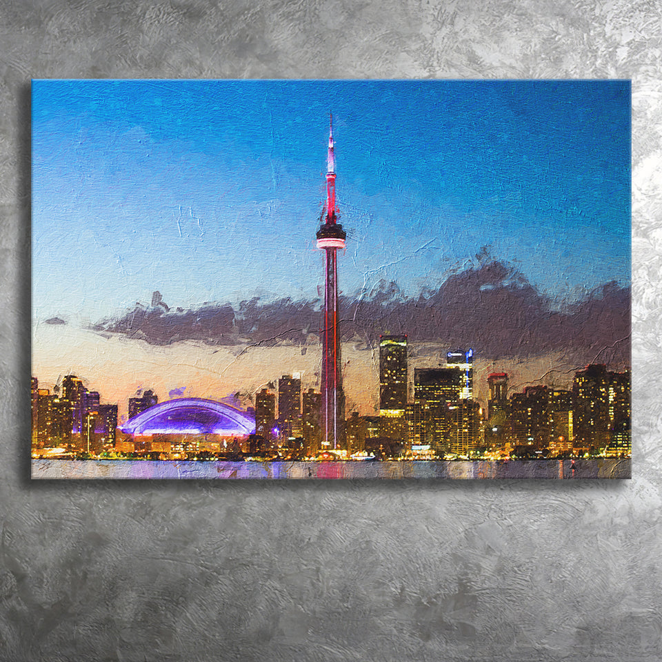 Toronto City Canvas Prints Wall Art Decor - Paiting Canvas, Art Prints, Wall Decor, For Sale