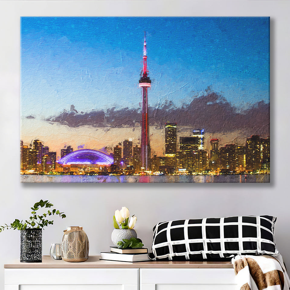 Toronto City Canvas Prints Wall Art Decor - Paiting Canvas, Art Prints, Wall Decor, For Sale