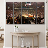 Toronto Raptors Wall Art Scotiabank Arena Stadium Canvas Prints,Multi Panels B,Sport Stadium Art Prints, Fan Gift