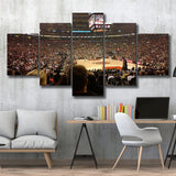 Toronto Raptors Wall Art Scotiabank Arena Stadium Canvas Prints,Multi Panels,Sport Stadium Art Prints, Fan Gift