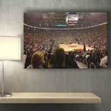 Toronto Raptors Wall Art Scotiabank Arena Stadium Canvas Prints,Sport Stadium Art Prints, Fan Gift, Wall Decor