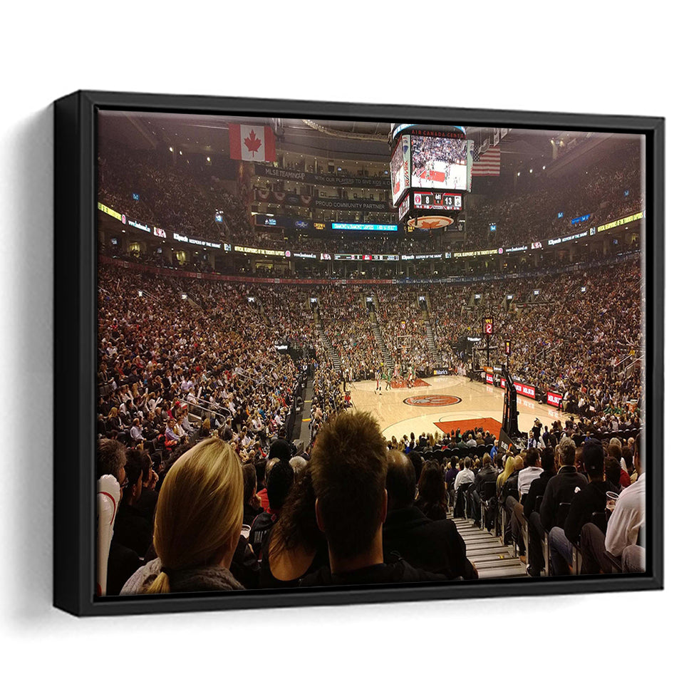 Toronto Raptors Wall Art Scotiabank Arena Stadium Framed Canvas Prints,Sport Stadium Art Prints, Fan Gift