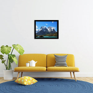 Torres del Paine National Park - Mountain Art, Print Art, Frame Art