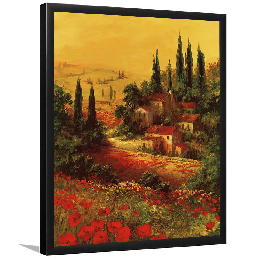 Toscano Valley I Framed Art Prints - Framed Prints, Prints for Sale, Painting Prints