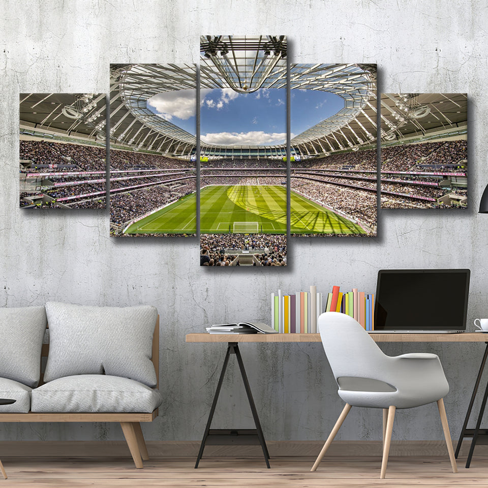 Tottenham Hotspur, Stadium Canvas, Sport Art, Large Canvas, Multi Panels, Canvas Prints Wall Art Decor