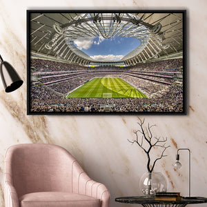 Tottenham Hotspur, Stadium Canvas, Sport Art, Gift for him, Framed Canvas Prints Wall Art Decor, Framed Picture