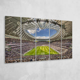 Tottenham Hotspur, Stadium Canvas, Sport Art, Gift for him, Multi Panels B, Canvas Prints Wall Art Decor