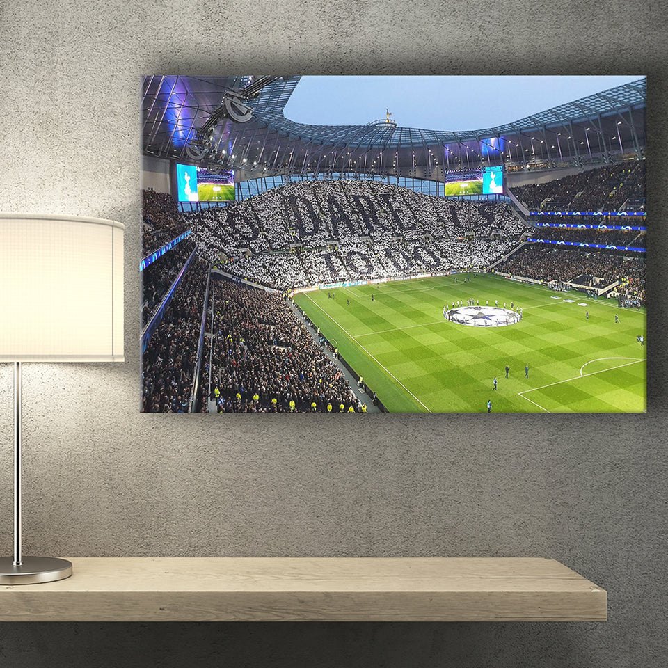 Tottenham Hotspur Stadium Canvas Prints Wall Art Football,Sport Stadium Art Prints, Fan Gift, Wall Decor