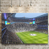Tottenham Hotspur Stadium Canvas Prints Wall Art Football,Sport Stadium Art Prints, Fan Gift, Wall Decor