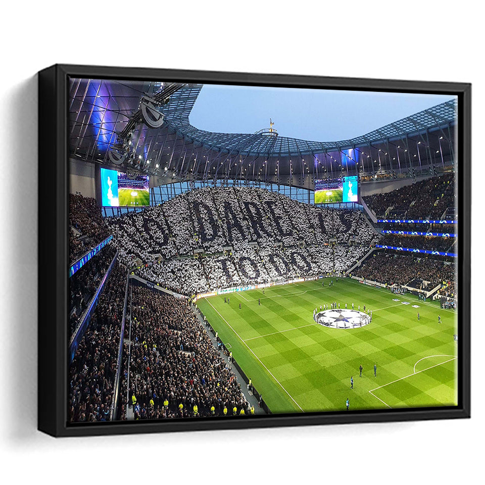 Tottenham Hotspur Stadium Framed Canvas Prints Wall Art Football,Sport Stadium Art Prints, Fan Gift